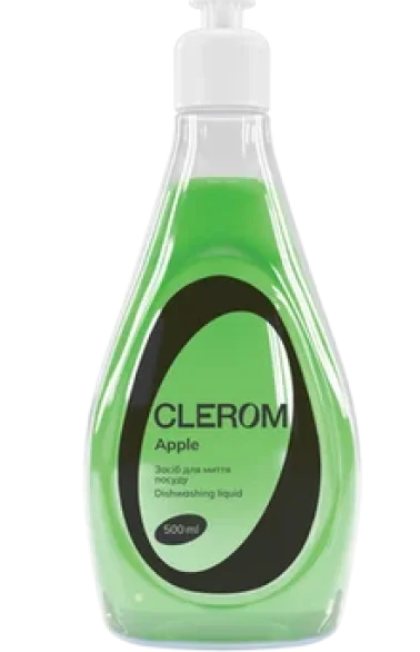 Clerom засіб д/миття посуду 500мл Apple